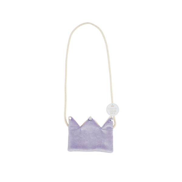 Mudpie Purple Light Up Crown Purse