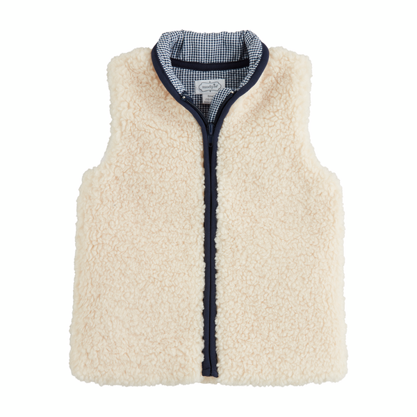 Mudpie Sherpa Zip Vest